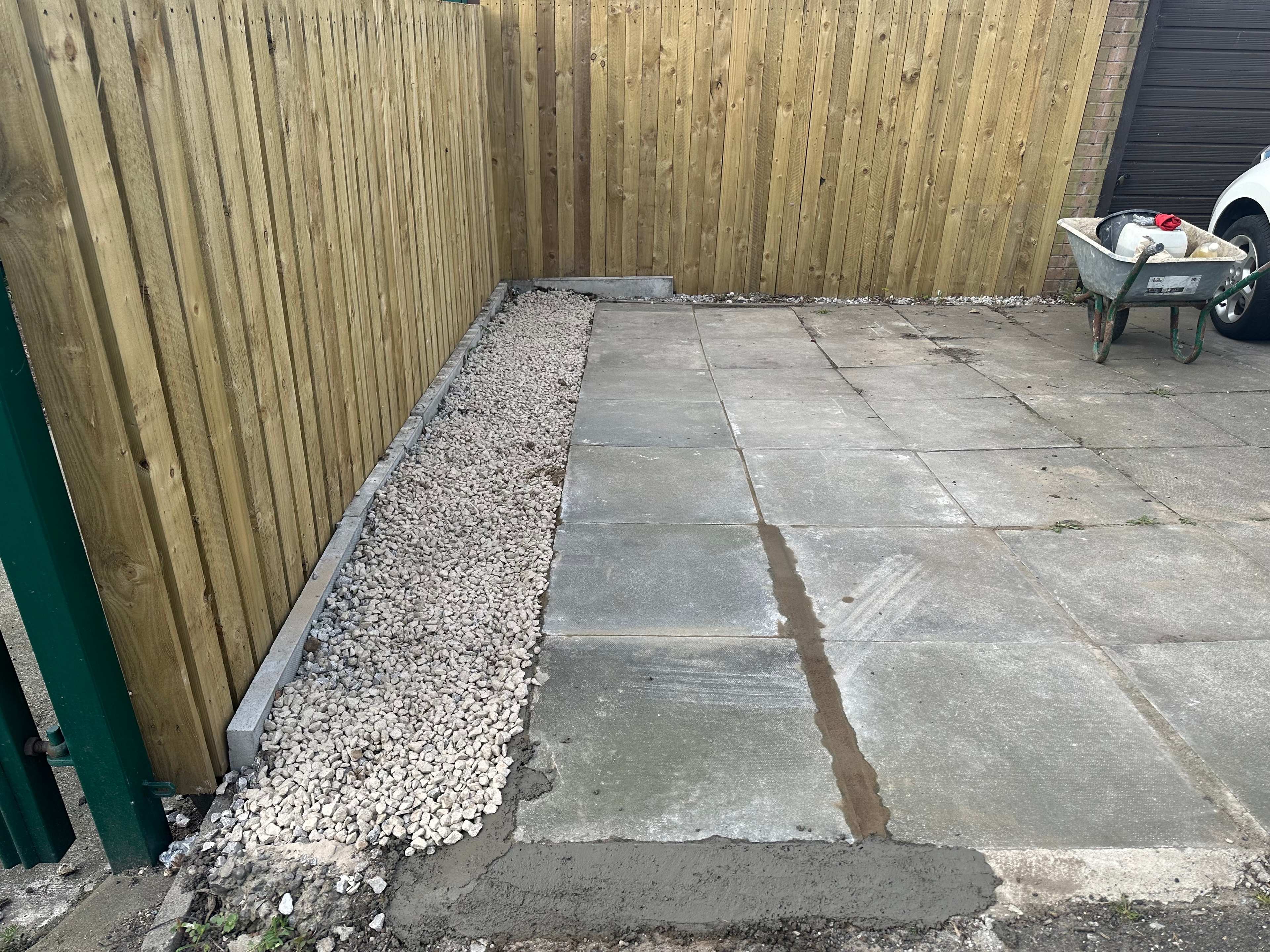 Fence & garden renovation